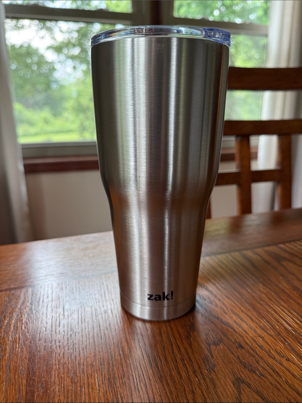zak! Stainless Steel Insulated Tumbler - Silver